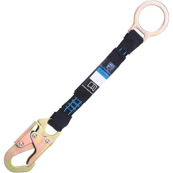 TRSMIMA Safety Harness Extension Lanyard - 18”D-ring Extender Fall